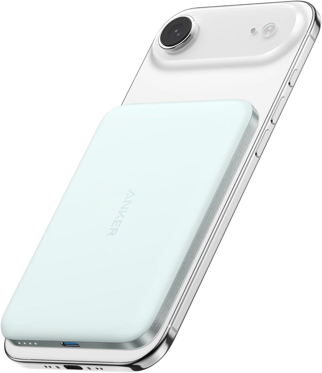 Anker Nano Magnetische Powerbank 5K - Blauw
