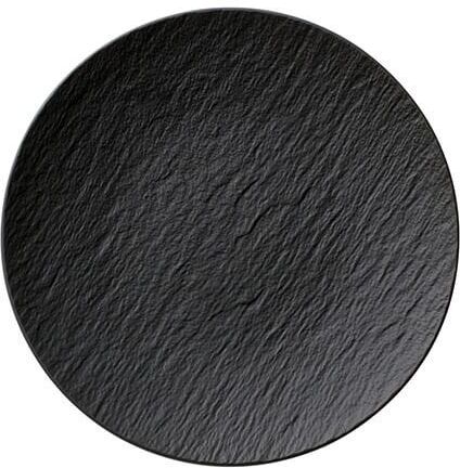Villeroy & Boch Manufacture Rock Noire Universal Coupe Plate