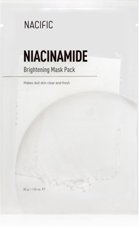 Nacific Niacinamide Brightening Mask Pack brightening sheet mask with anti-ageing effect 1 pc
