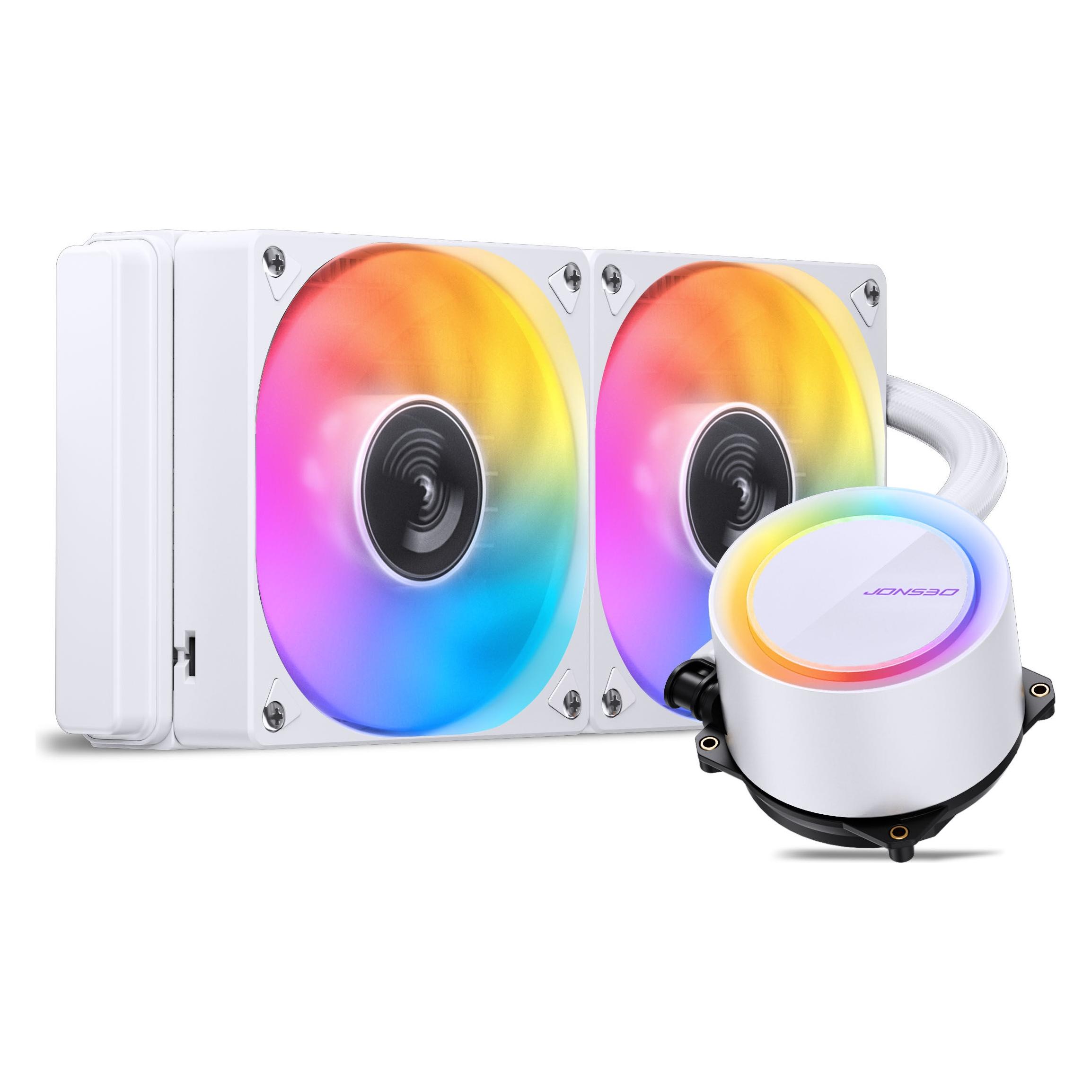 Jonsbo TG-240 AiO Wasserkühlung, ARGB - 240mm, weiss (TG-240W)