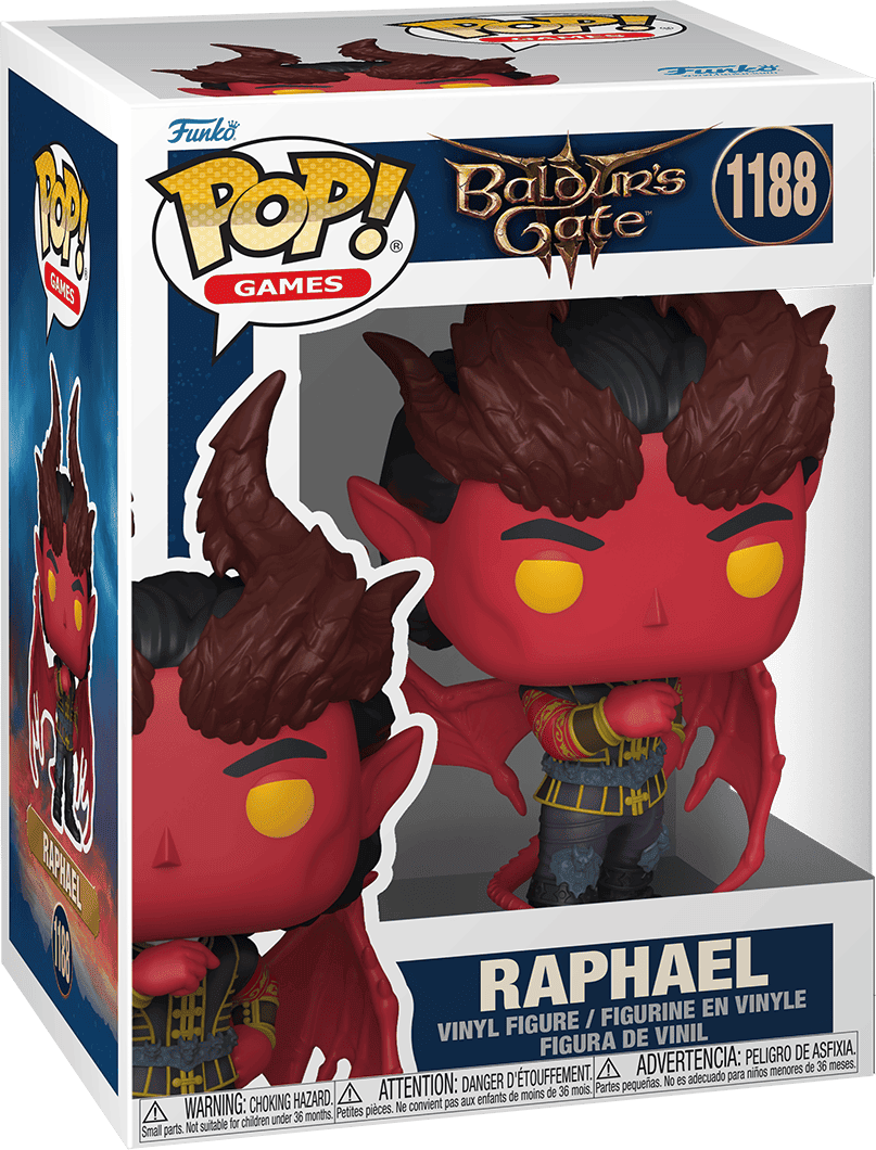 Funko Pop! Vinyl - Baldur's Gate 3 - Raphael, 3.75 inches tall, Officially Licensed