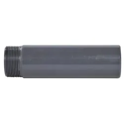 KSB Rohrverlängerung, PVC-hart Innen-/Außengewinde Rp 1 1/4/R1 1/2 x170