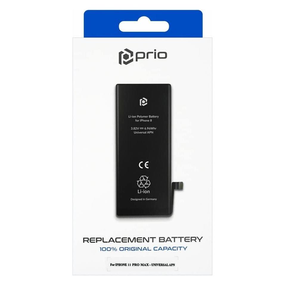 prio Akku für Apple iPhone 11 Pro Max (Universal APN) (Apple iPhone 11 Pro Max) (PBA-1117)