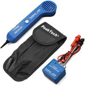 PeakTech Leitungssucher P 3434, für Stromleitungen, RJ11, Durchgangsprüfer