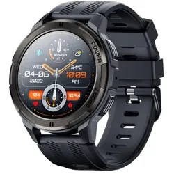 Rubicon Herren-Smartwatch RNCF26-1 SCHWARZ (48 mm, ohne SIM), Smartwatch