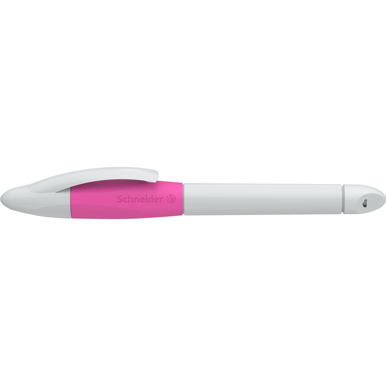 Schneider Base Ball Tintenroller hellgrau-pink 0,6 mm, Schreibfarbe: blau, 1 St.