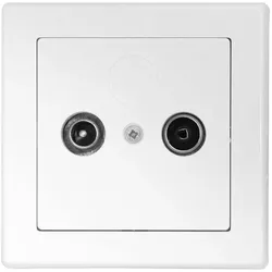 TIMEX Radio TV Steckdose Antennendose Anschlussdose End Dose Unterputz GAP-Jw/K Jowisz GAP-JW/K