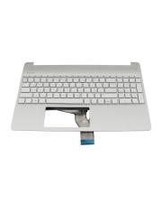 HP Tastatur inkl. Topcase DE deutsch silber/silber mit Deutschland (EA0P50060)