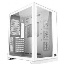 Xigmatek Boitier Moyen Tour ATX compatible Aquarius S RGB avec panneaux vitrés (Blanc) (ATX) (35946662)
