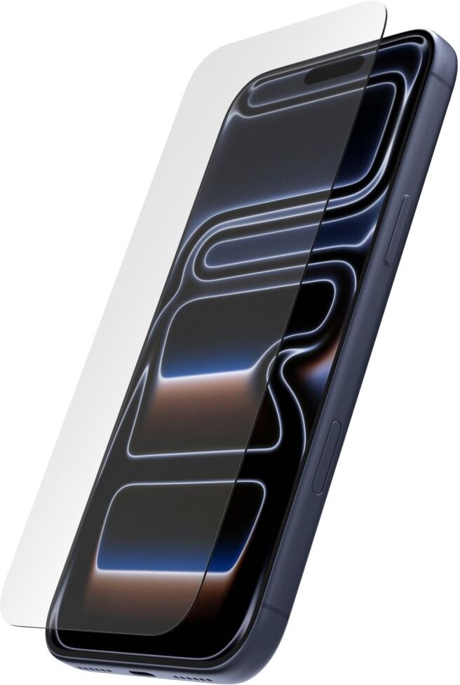 Hama Displayschutzglas "Displayschutzglas für iPhone 17 Pro Max 18 Pro Max mit Montagehilfe", transparent, Displayfolien, 9H-Härte, Fullscreen-Vollabdeckung, Montagehilfe, Anti-Fingerabdruck, Displayschutzglas