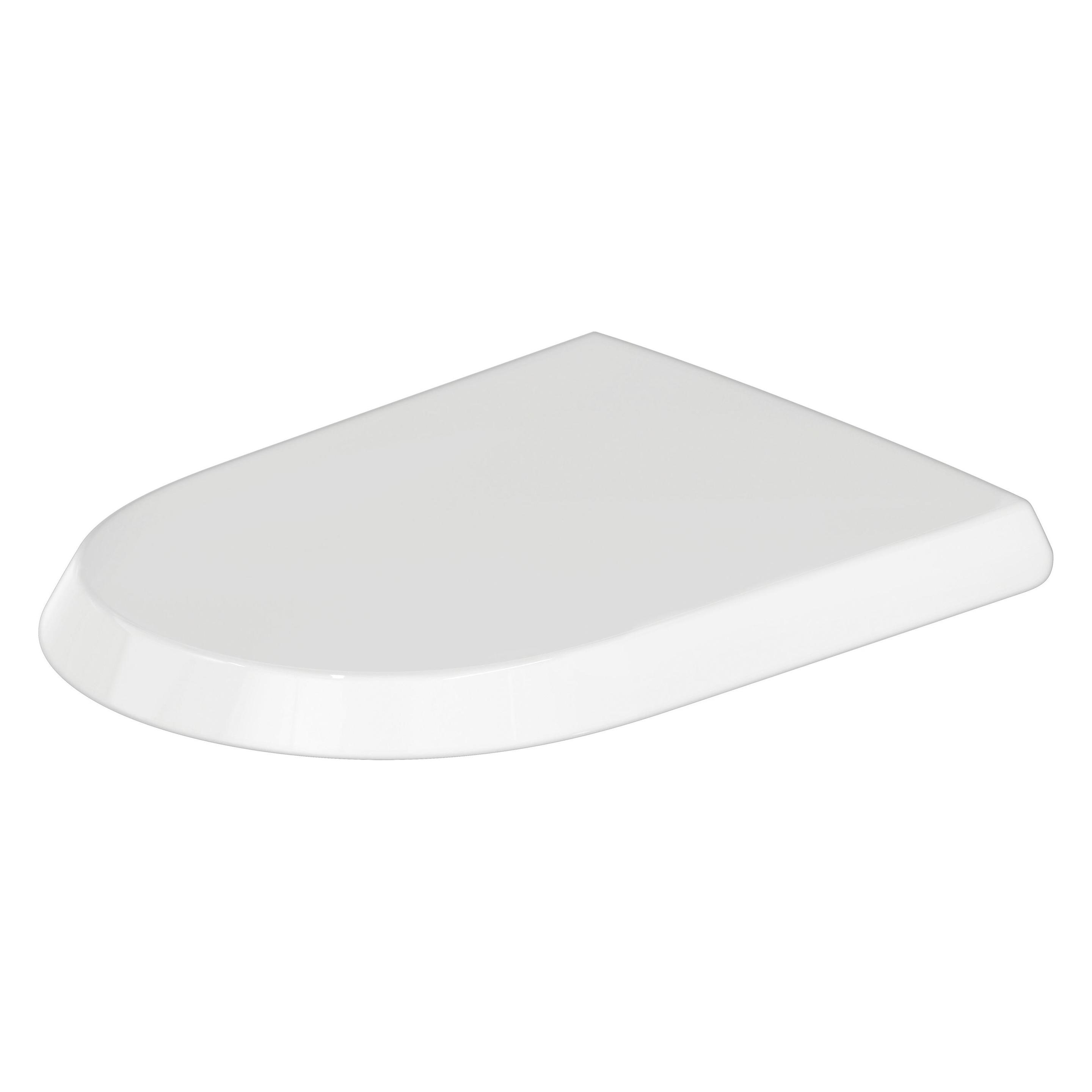 Duravit Qatego WC-Sitz Compact, Absenkautomatik, Weiss Hochglanz, 425x368x44mm (0027490000)