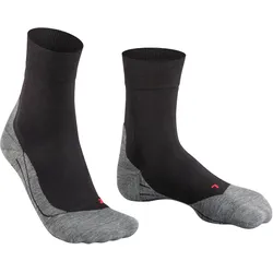 Falke, Herren, Sportsocken, Ru4 (49 - 50), Schwarz, Grau