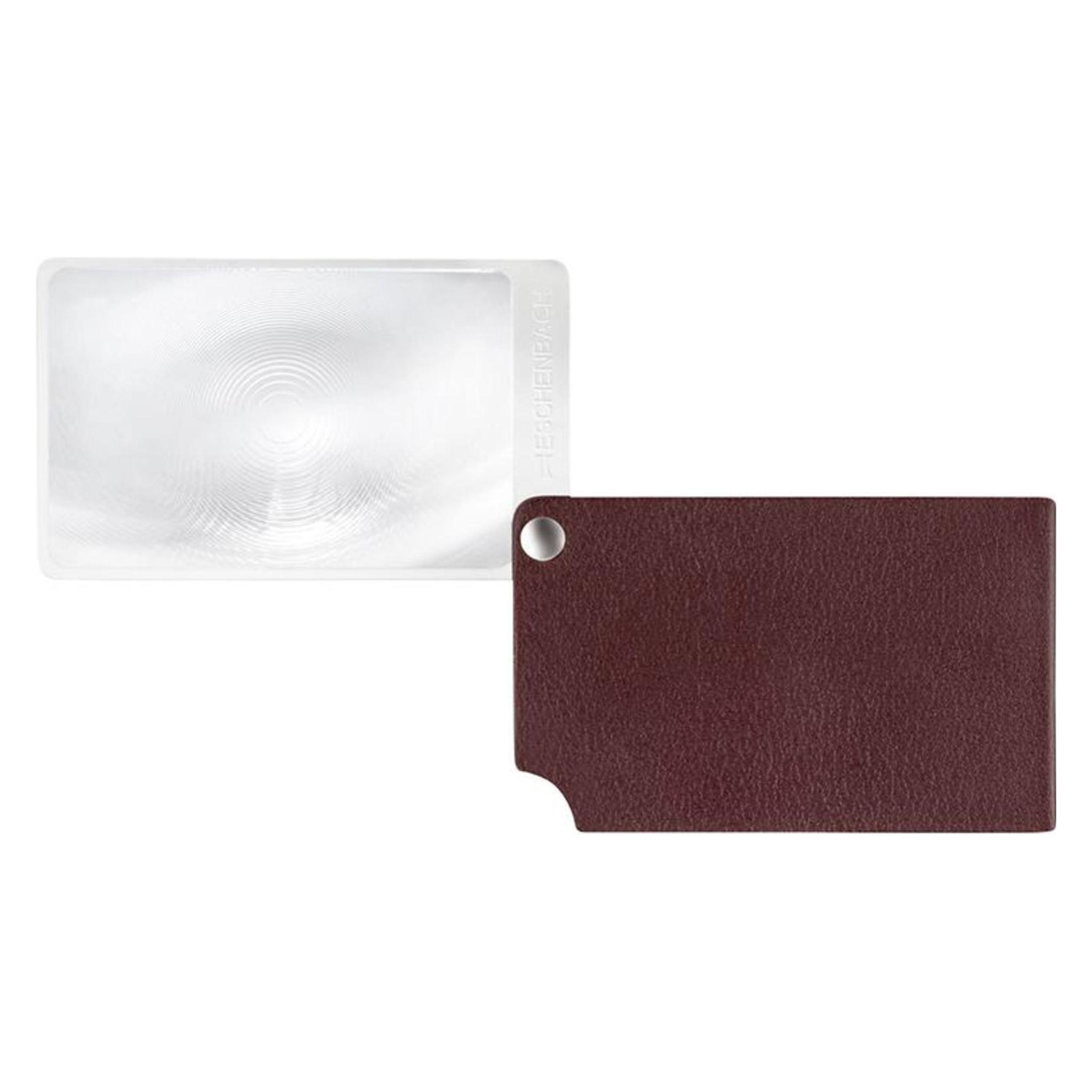 Magni Taschenlupe visoPOCKET im Scheckkartenformat (Eschenbach 172116) Grosses Sichtfeld mit (4048347802495)