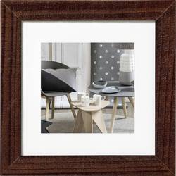 walther+ design HO440N Bilder Wechselrahmen Papierformat: 40 x 40 cm Braun