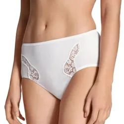 Calida Feminin Sense Midislip Weiß Baumwolle Medium Damen