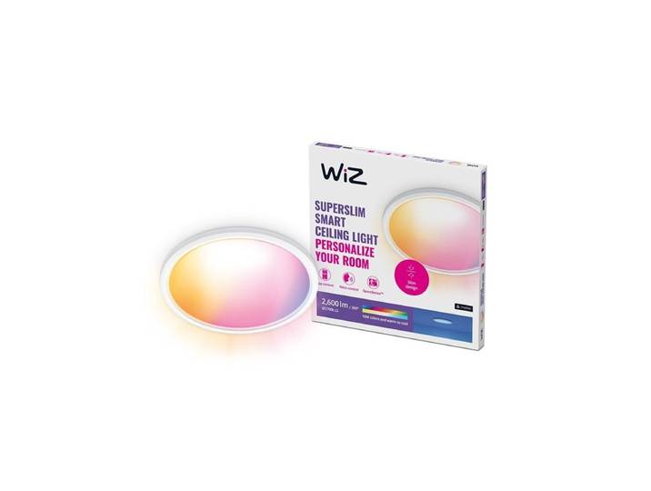 WiZ Super Slim Deckenlampe - 22 W - RGB - weiß