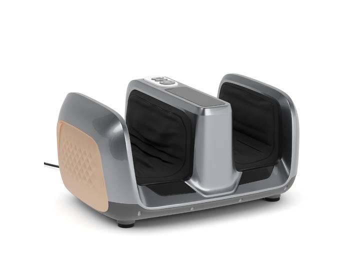 Fussmassagegerät mit Wärmefunktion grau/beige