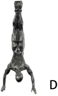 Uplift Essentials Rock Climbing Man Resin Wall Sculpture 3D Retro Hanging Decor For Home And Office d
