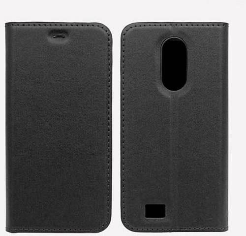 Emporia Book Cover Leder Case Emporia SMART.5 Schwarz Handy Flip Case LTB-NAP-S5-B