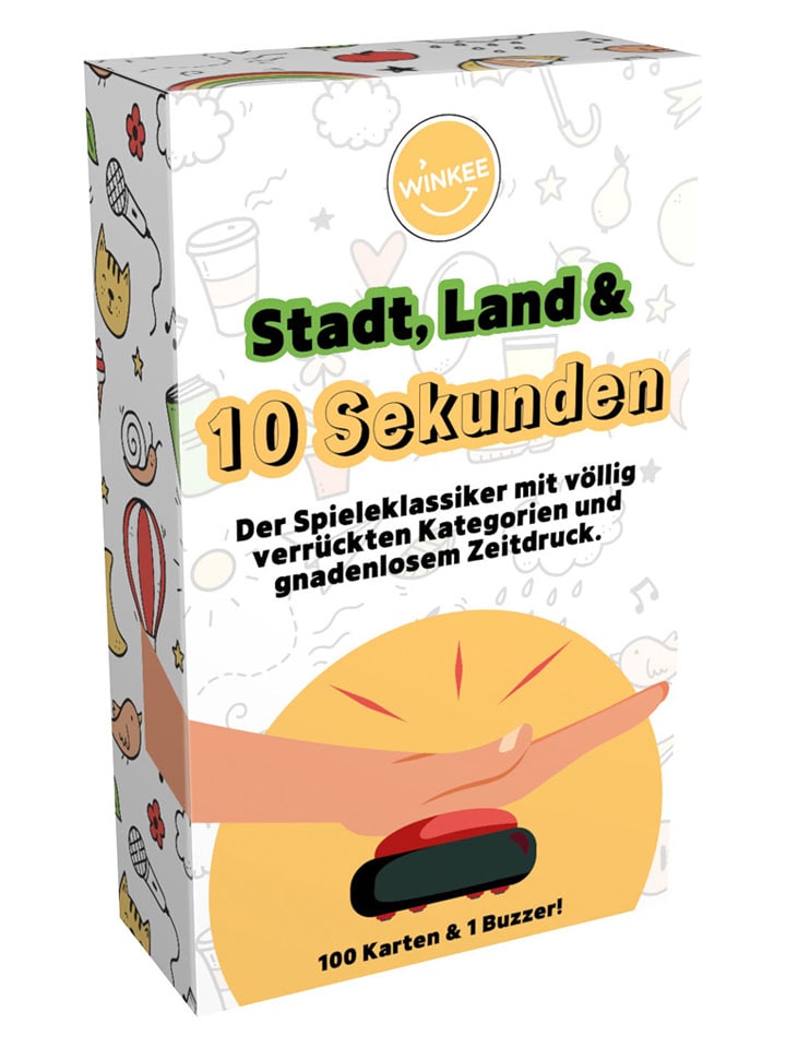 Winkee Quiz ''Stadt, Land & 10 Sekunden'' - ab 8 Jahren - onesize