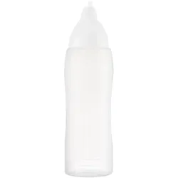 Araven klare tropffreie Soßenflasche 70cl