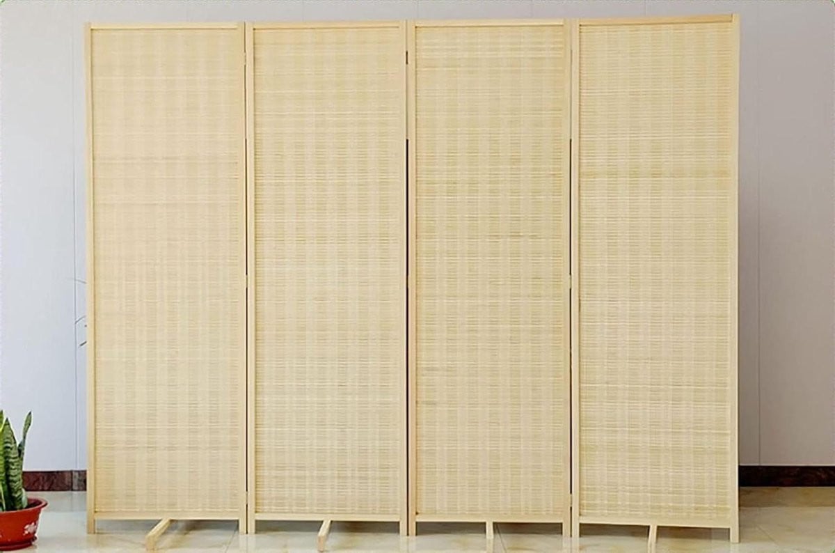 Kamerscherm Bamboe - Natuurlijk Privacyscherm en Wandverdeler - Hoogte: 180 cm