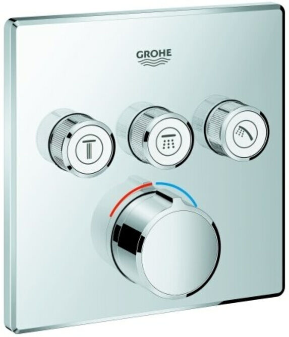 Grohe Fertigmontageset Smartcontrol vc, digi. Mischer, m 3 Absperrventilen (29149000)