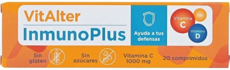 VitAlter Inmunoplus Sabor Naranja 20comp