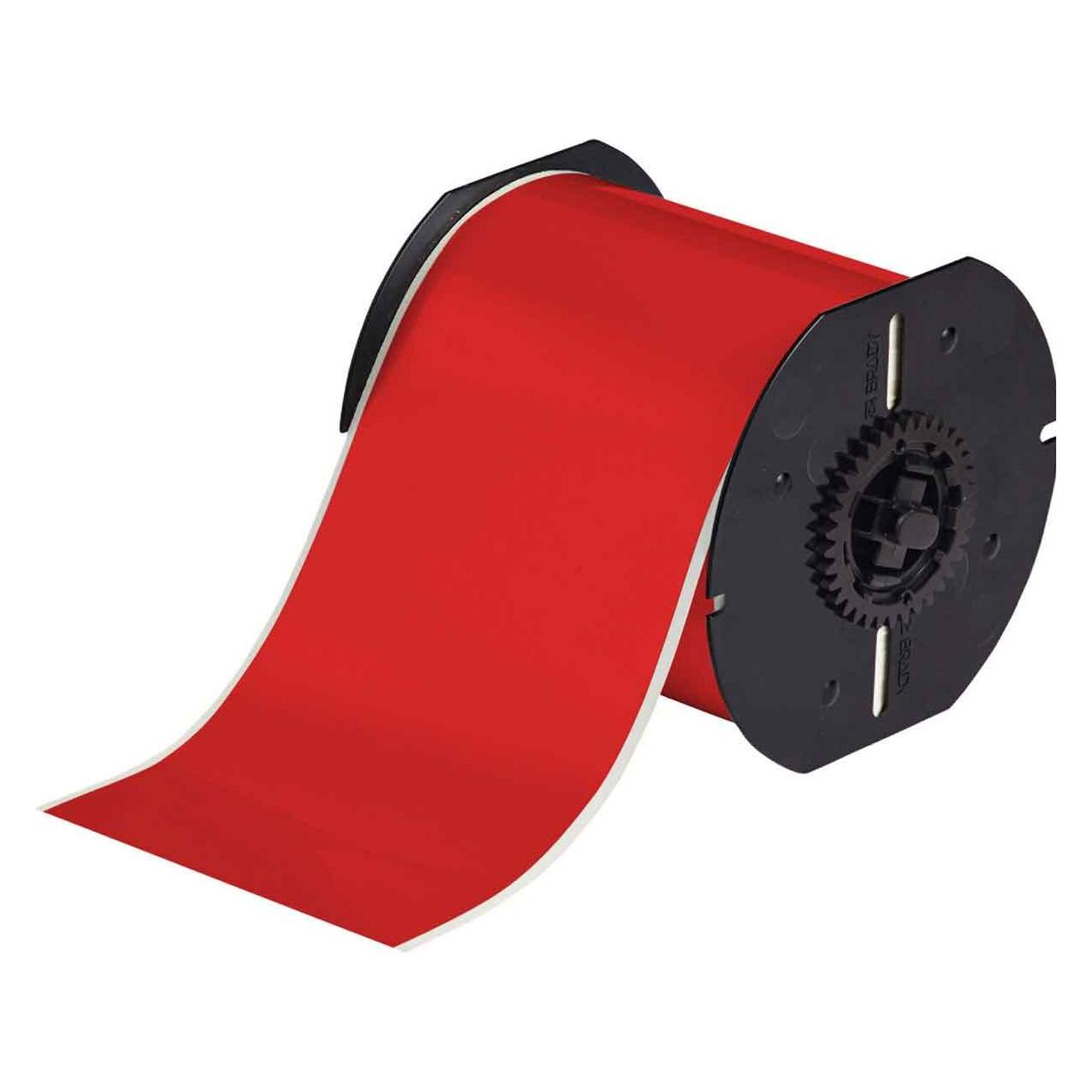 Brady B30 Series Vinyl-Endlosetiketten für den Innen- und Aussenbereich (101.60 mm) (B30C-4000-595-RD)