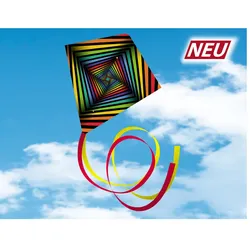Günther Flugmodelle - SQUARE Einleiner-Drachen aus Polyester