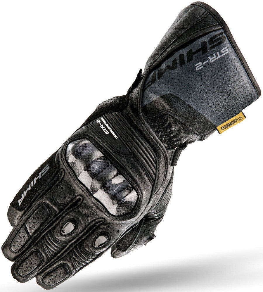 SHIMA STR-2 Motorrad Handschuhe STR-2-GLOVES-BLACK-L