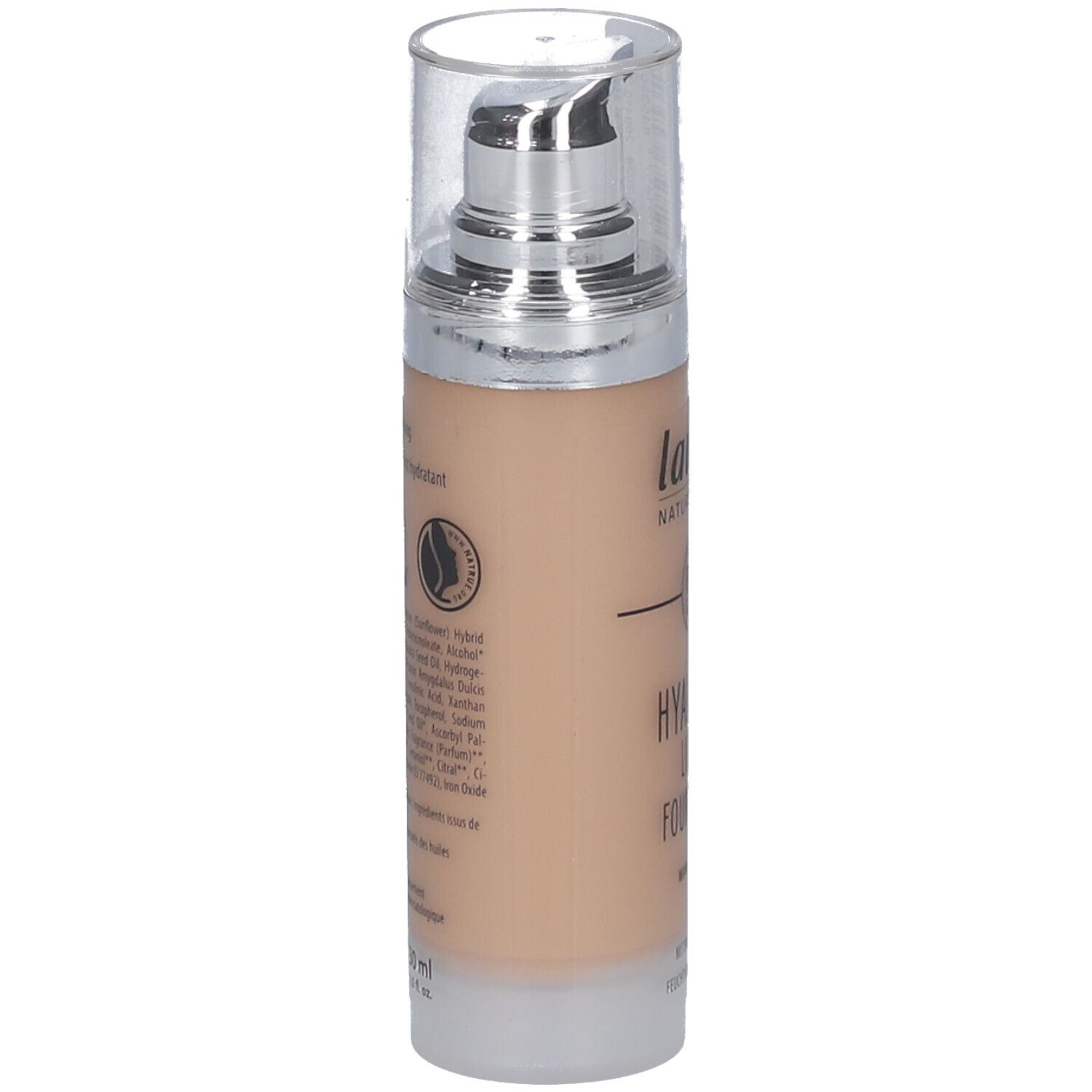 Lavera Hyaluron Liquid Foundation 03 warm nude 30 ml Flaschen
