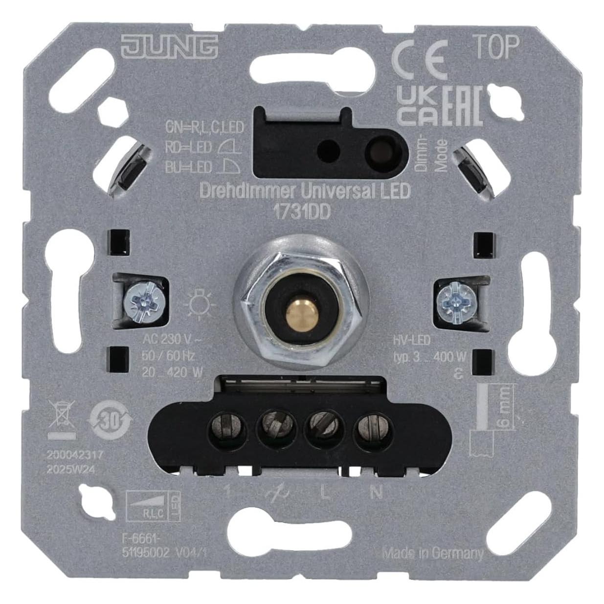 JUNG Drehdimmer UNI LED 1731DD (1731DD)