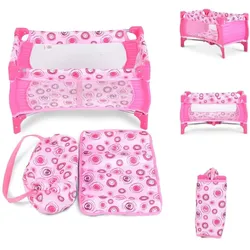 Moni Puppenbett Apple 9340, 56x33x32
