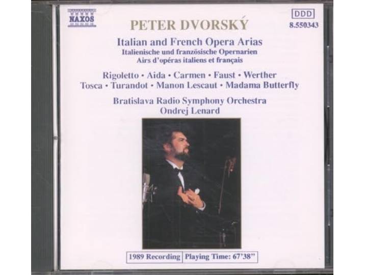 Peter Dvorsky Operatic Recital