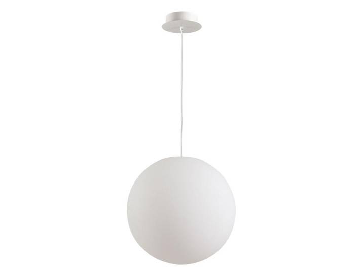 s.luce Aussen-Hängekugel Globe Ø 50cm, Weiß, Kunststoff, Rund,Rund, E27, 50x50x50 cm, Lampen & Leuchten, Außenbeleuchtung, Außenleuchten