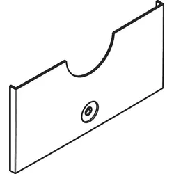 Hansgrohe Shower Select Comfort E Drucktaster square unten chrom, 94955000 94955000