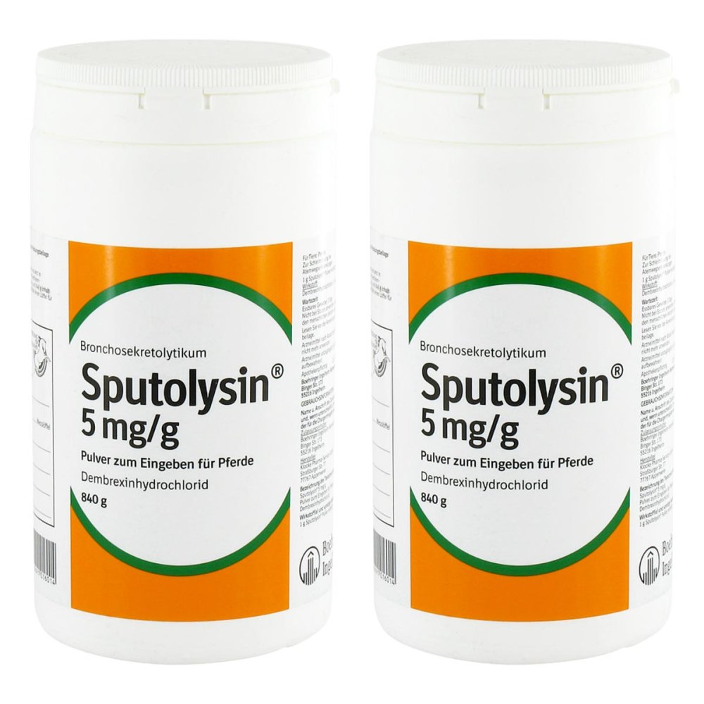 Boehringer Ingelheim VETMEDICA GmbH Sputolysin Pulver für Pferde 08107513