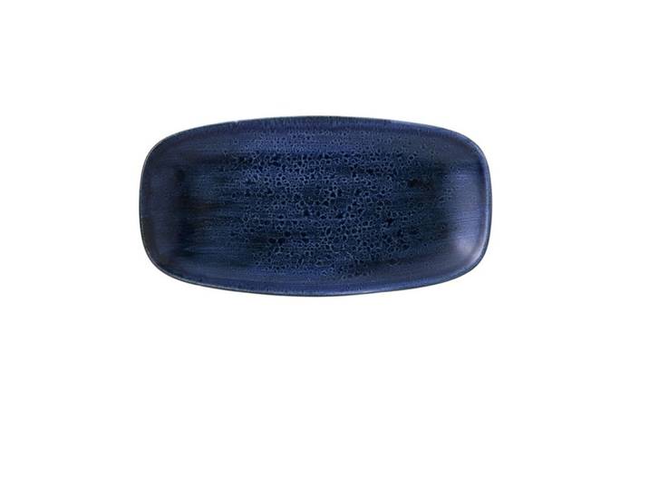 Churchill Servierplatte Stonecast ultramarin Porzellan Rechteckig B 29.8 cm - Servierplatte