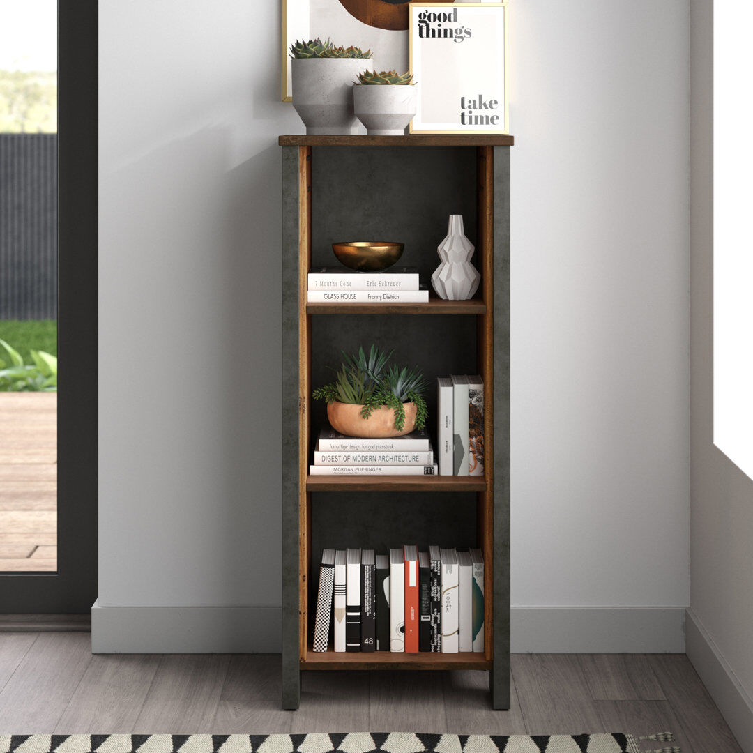 Mercury Lanham 115.1 cm H x 47 cm W Standard Bookcase 115.1cm H X 47cm W X 41.6cm D