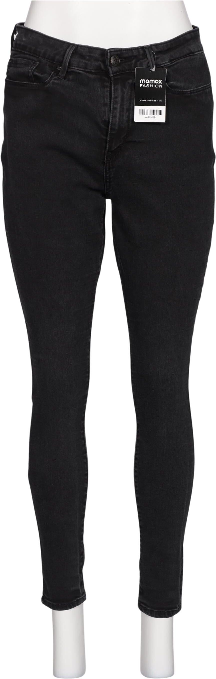 Signature by Levi Strauss & Co. Damen Jeans, Schwarz, Gr. W33, Baumwolle / Elasthan / Synthetik - Second Hand