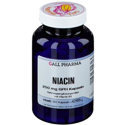 Niacin 250 mg GPH Kapseln 120 St