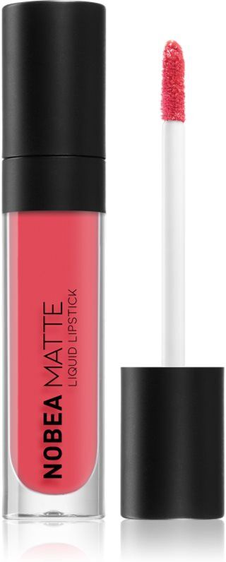 NOBEA Day-to-Day Matte Liquid Lipstick liquid matt lipstick shade Raspberry Red #M06 7 ml