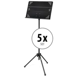 Classic Cantabile OSS-01 Orchesterpult steckbar 5x Set