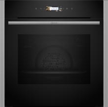 Neff B24CR71N0 Backofen 60cm Edelstahl Pyrolyse 14Heizarten TFT-TouchDisplay HomeConnect