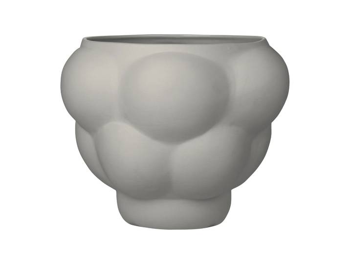 Louise Roe Balloon 05 Schalen-Blumentopf h24cm Ø32 cm Sanded Grey