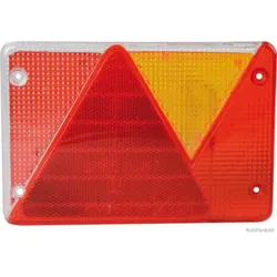 HERTH&BUSS Lichtscheibe, Heckleuchte, rechts, Dreieckrückstrahler - 83832151
