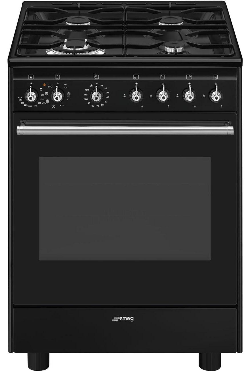 Smeg Cx61gm 60 Cm Gasherd Mit Backofen 4 Brennern One Size