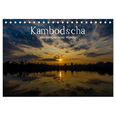 Kambodscha: das Königreich der Wunder (Tischkalender 2027 DIN A5 quer), CALVENDO Monatskalender