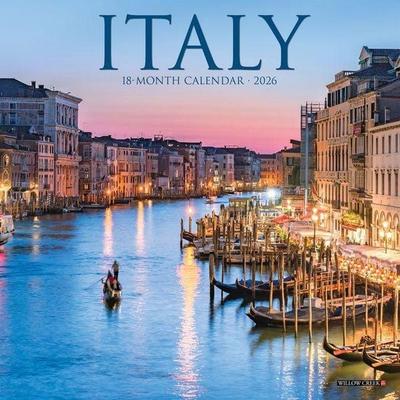 Italy 2026 Mini Wall Calendar
